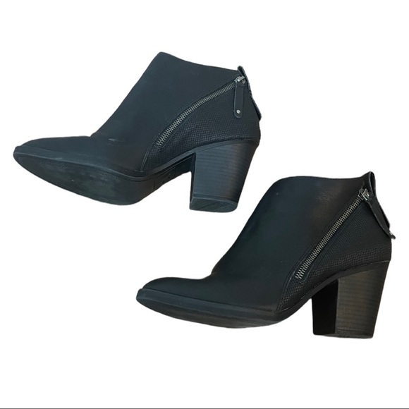 DV by Dolce Vita Black "Jameson" Double Zip Booties - Picture 1 of 13
